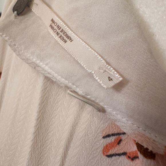 Free People Floral Maxi Dress - White and Pink - Picture 5 of 5